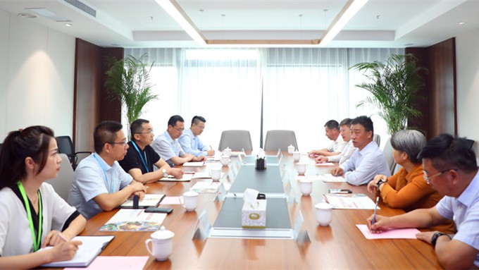 臨夏州委常委、宣傳部長王建華一行來甘肅文旅集團推介洽談文旅項目